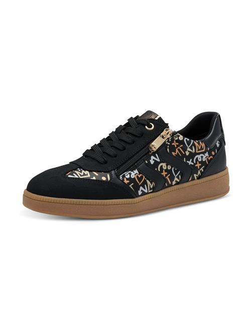 MARCO TOZZI Sneaker low  lyseblå / pastelgrøn / orange / sort