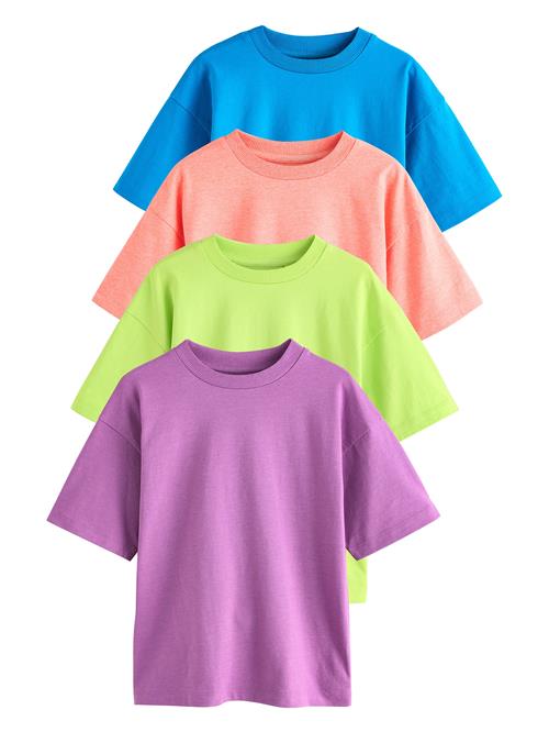 Next Shirts  blå / æble / lilla / koral