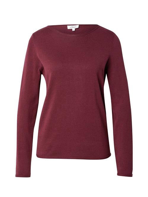 s.Oliver Pullover  bordeaux