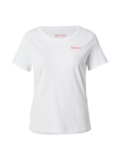 MUSTANG Shirts 'Alma'  rød / hvid