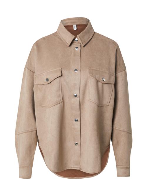 Se ONLY Bluse 'ONLRINEA'  mørkebeige ved About You