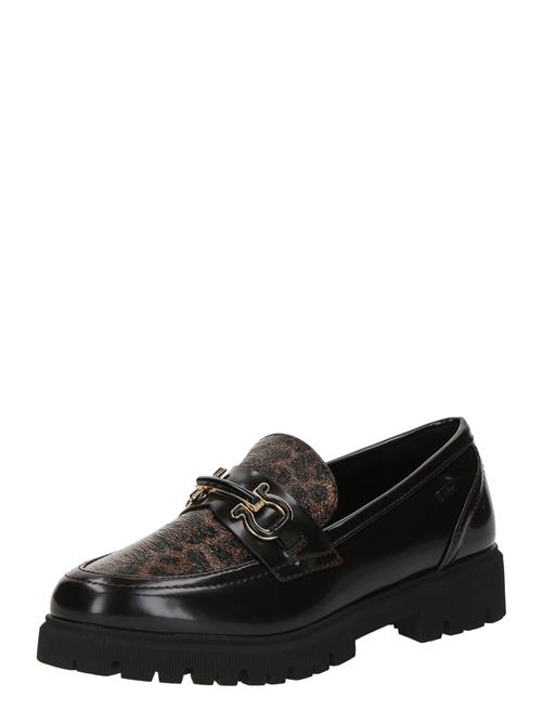 s.Oliver Slipper  brun / mørkebrun