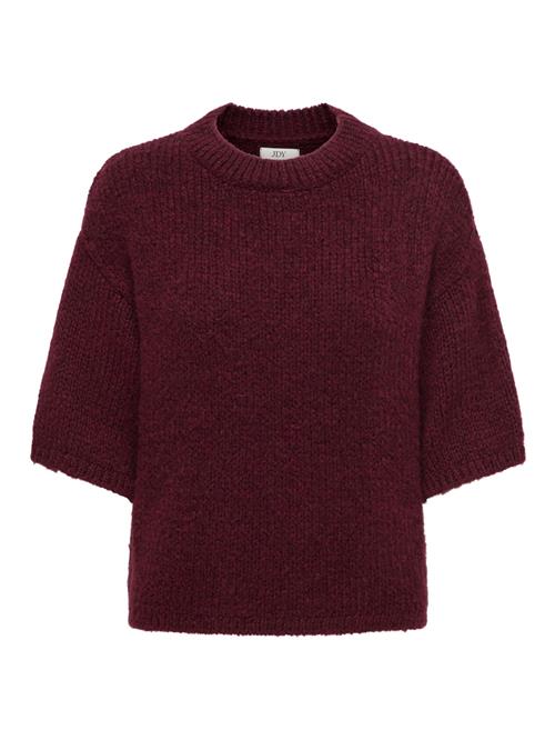 JDY Pullover 'JDYLinea'  mørkerød