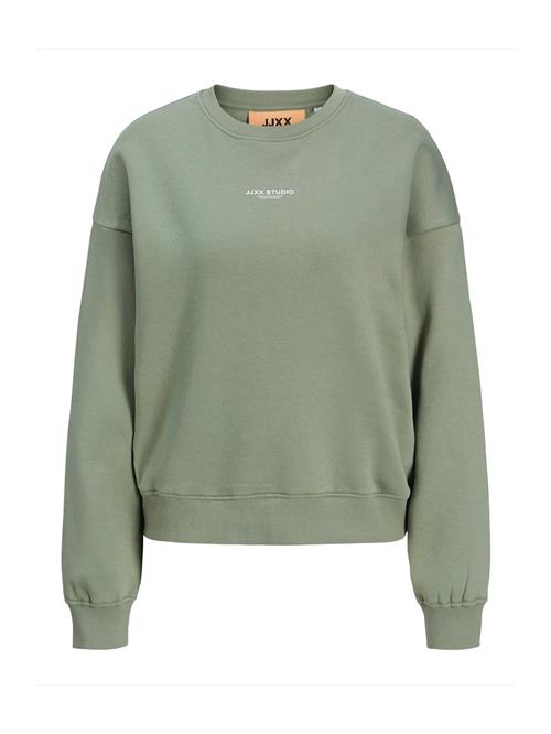 JJXX Sweatshirt 'JXSTUDIO VESTERBRO'  jade / hvid