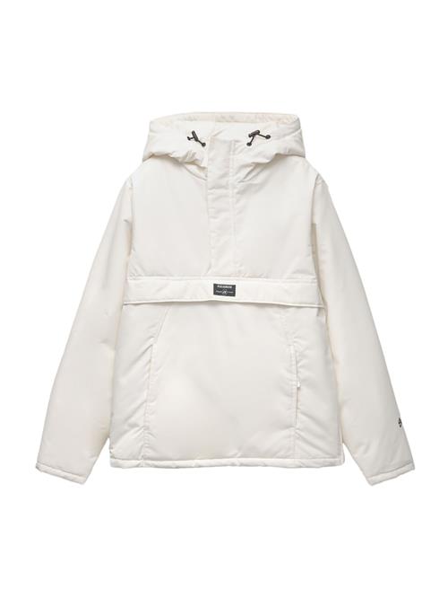 Pull&Bear Overgangsjakke  sort / naturhvid
