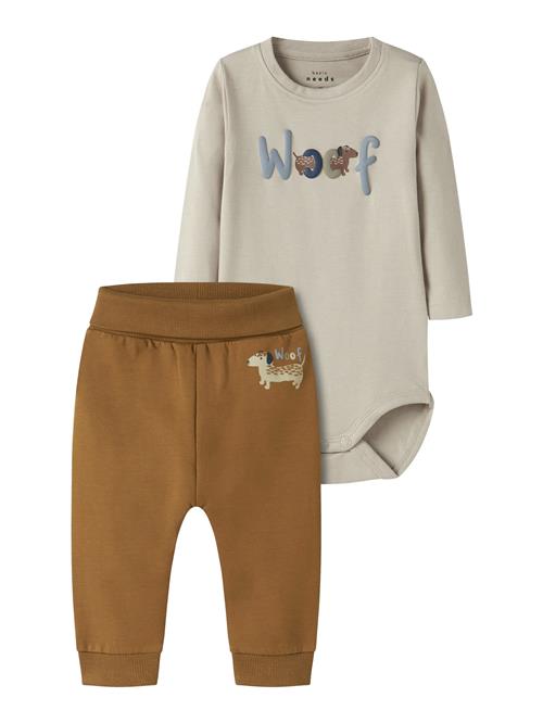 NAME IT Sæt 'NBMVROELS'  lyseblå / karamel / greige / mint