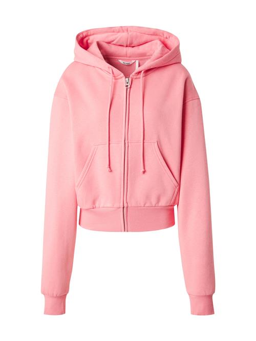 Monki Sweatjakke  pink / sølv