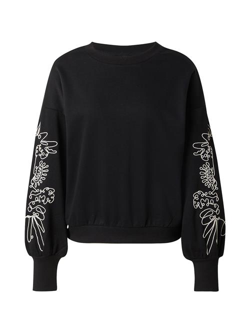 ONLY Sweatshirt 'ONLBROOKE'  sort / hvid