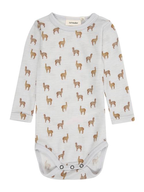 NAME IT Sparkedragt/Body 'NBMNOEL'  mørkebeige / grå