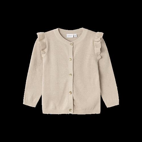 Se NAME IT Glimmer Cardigan Abinne Peyote hos SmartKidz