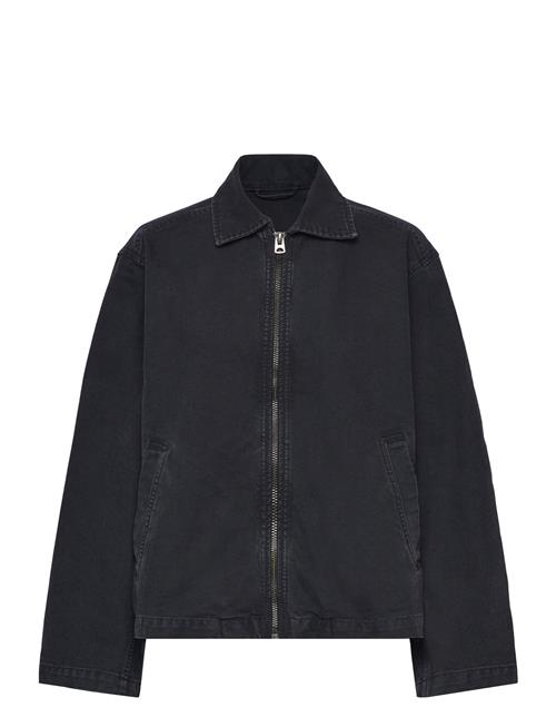 Washed Canvas Jacket Weekday Black