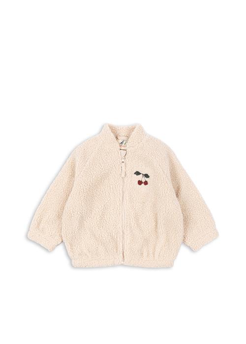 Konges Sløjd Jazz Teddy Bomber Jacket Grs Sand Dollar Jazz Teddy Bomber Jacket Grs Sand Dollar 18 months Fleece Creme  18 måneder  kvinde
