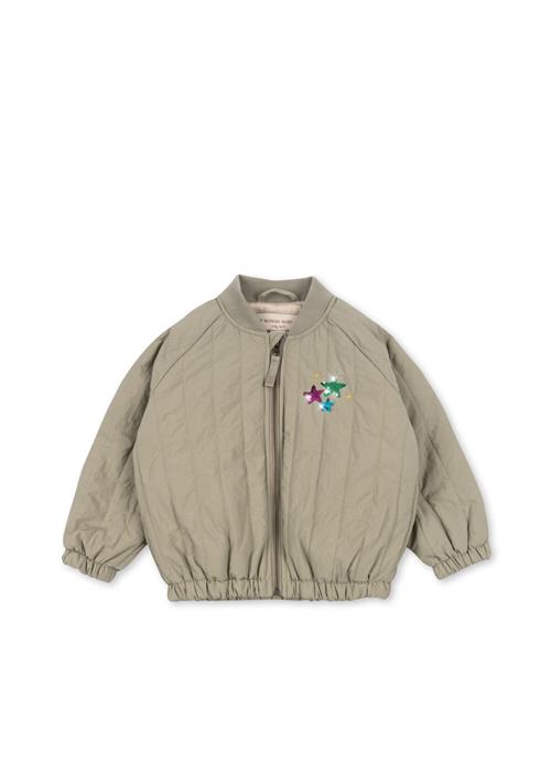 Konges Sløjd Juno Bomberjakke Med Pailletter Laurel Oak  Juno Sequin Bomber Jacket Laurel Oak 9 months  Grøn  9 måneder  kvinde