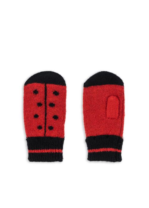 Konges Sløjd Ladybug Vanter Barbados Cherry  Ladybug Mittens Barbados Cherry 2-4 Y Wool Rød  2-4 år  kvinde