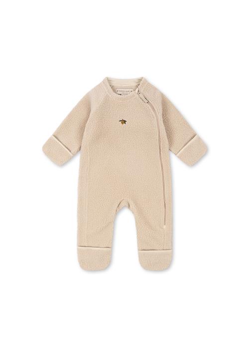 Konges Sløjd Safa Fleece Onesie Oxford Tan  Safa Onesie Grs Oxford Tan 6 months Fleece Beige  6 måneder  mand