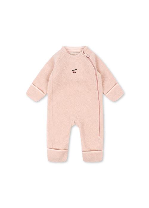 Konges Sløjd Safa Fleece Onesie Rose Smoke  Safa Onesie Grs Rose Smoke 12 months Fleece Lyserød  12 måneder  kvinde