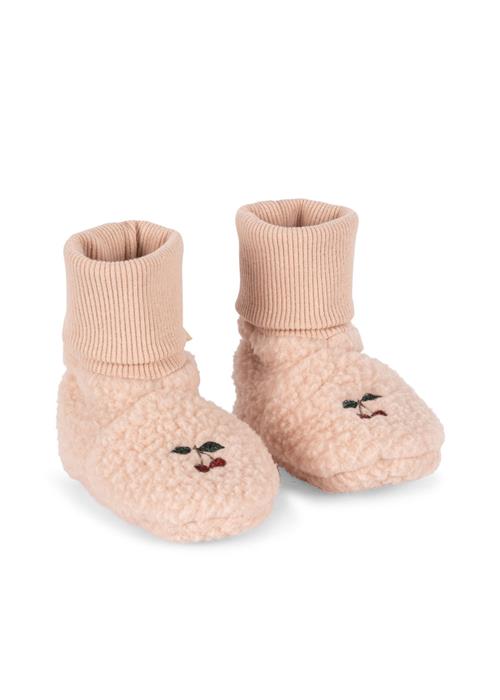 Konges Sløjd Safa Støvler I Fleece Rose Smoke  Safa Boots Grs Rose Smoke 12-18 months Fleece Lyserød  12-18 måneder  kvinde