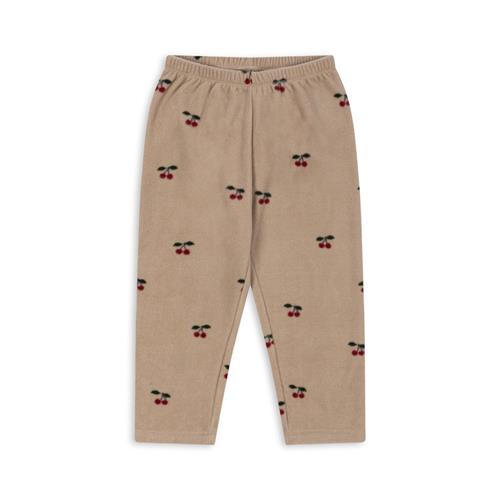 Konges Sløjd Tavi Fleece-bukser Cherry  Tavi Fleece Pants Grs Cherry 3 Y  Brun  3 år  kvinde