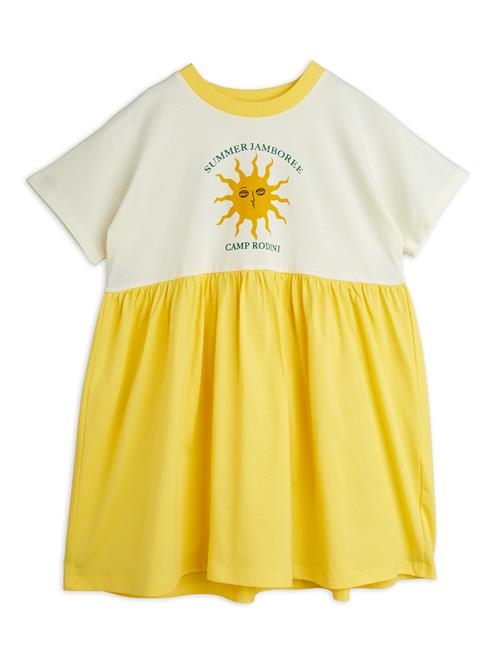 Mini Rodini GOTS Sun Sp Kortærmet Kjole Offwhite  92/98 cm    92/98 cm  kvinde
