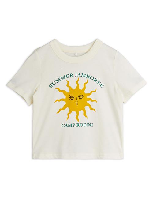Mini Rodini GOTS Sun Sp Kortærmet T-shirt Offwhite  104/110 cm    104/110 cm  Unisex