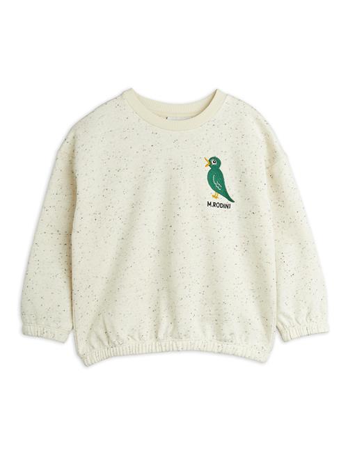 Mini Rodini GOTS Bird Emb Neps Sweatshirt Offwhite  140/146 cm    140/146 cm  Unisex