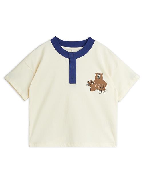 Mini Rodini GOTS Camp Rodini Sp Grandpa Tee Offwhite  140/146 cm    140/146 cm  Unisex