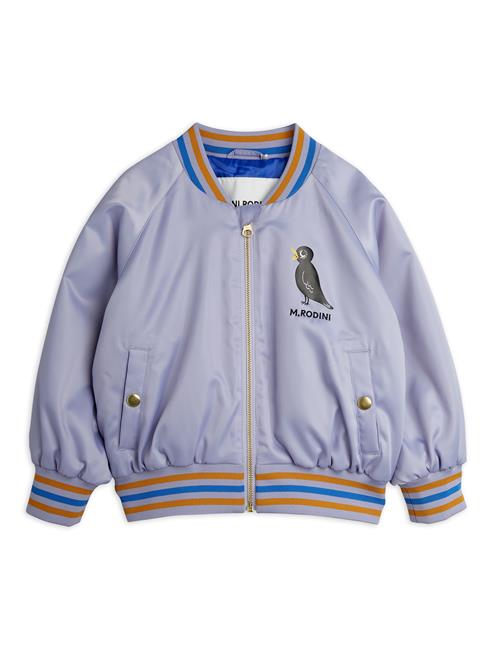 Mini Rodini GOTS Birds Sp Lightweight Baseball-jakke Purple  140/146 cm    140/146 cm  Unisex
