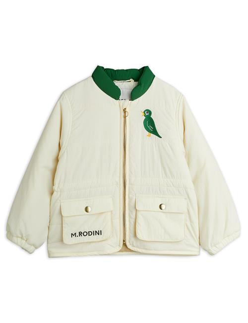 Mini Rodini GOTS Bird Let Vatteret Jakke Offwhite  92/98 cm    92/98 cm  Unisex