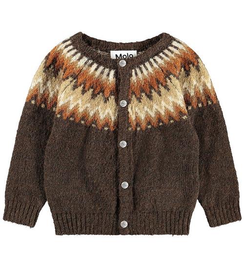 Molo Cardigan - Strik - Uld - Bay - Browns