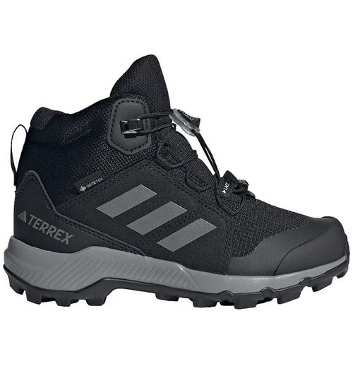 adidas Performance Støvler - TERREX MID GTX K - CBLACK/GRETHR