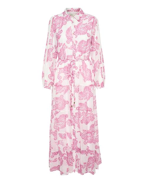 Cream Blusekjole 'Samira'  creme / fuchsia