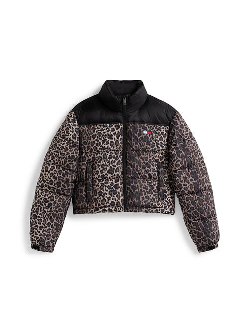 Tommy Jeans Overgangsjakke  mokka / lysebrun / sort