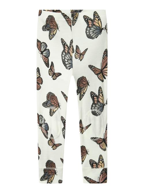 NAME IT Leggings 'NMFWillitus'  brun / grå / sort / hvid