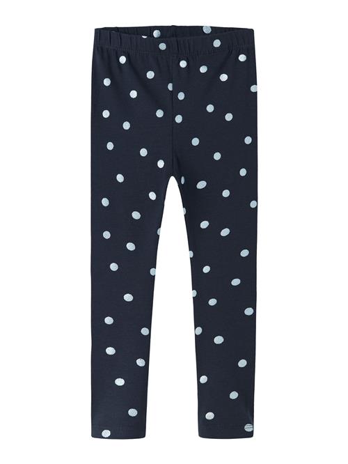 NAME IT Leggings 'NMFVIVIAN'  navy / lyseblå