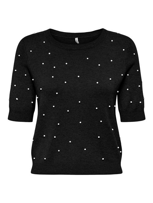 ONLY Pullover 'ONLVenice'  sort / perlehvid