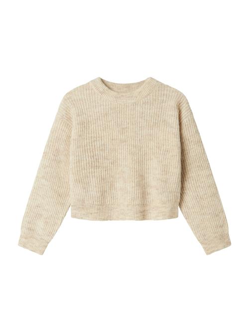 NAME IT Pullover 'NKFHOLLY'  beige-meleret
