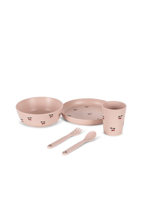 Konges Sløjd Middagssæt Cherry  Dinner Set Cherry One Size  Lyserød  One Size 6 M+ Unisex