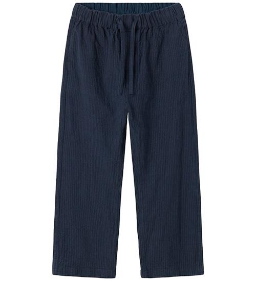 MarMar Bukser - Plano - Dark Blue Stripe