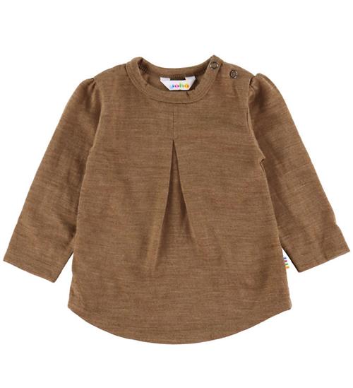 Joha Bluse - Uld - Varm Brun