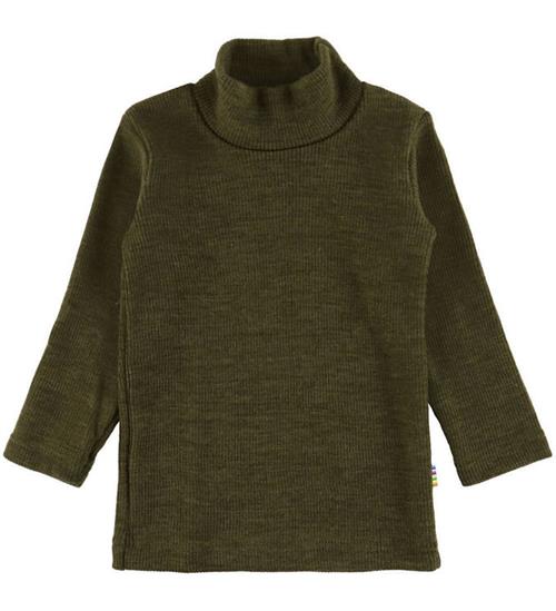 Joha Bluse - Uld - Mos Grøn