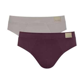 Sloggi 2P For Men GO Natural Brief Flerfarvet-2 bomuld X-Large Herre