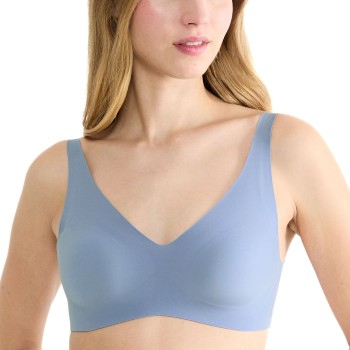 Sloggi Bh Zero Feel 2 0 Soft Bra Isblå L+ Dame