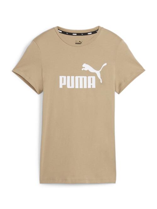 PUMA Funktionsbluse  beige / hvid