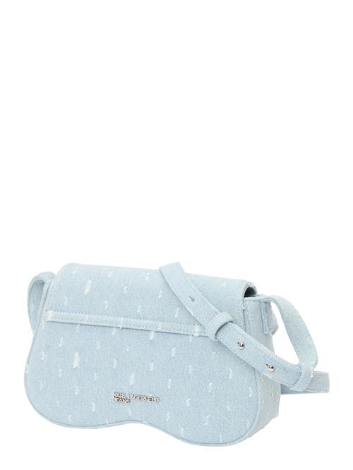KARL LAGERFELD JEANS Skuldertaske  blue denim / sølv