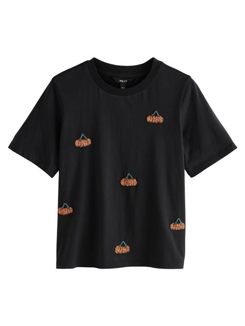 Se Next Shirts 'Halloween Pumpkin'  grøn / orange / sort ved About You