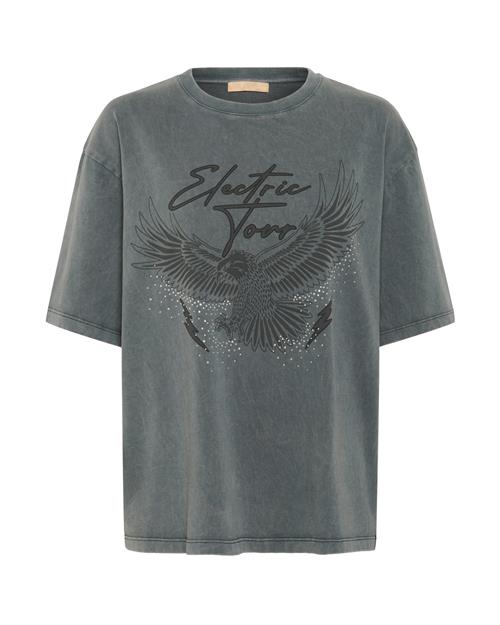 CULTURE Shirts 'Kendrick '  mørkegrå / grå-meleret