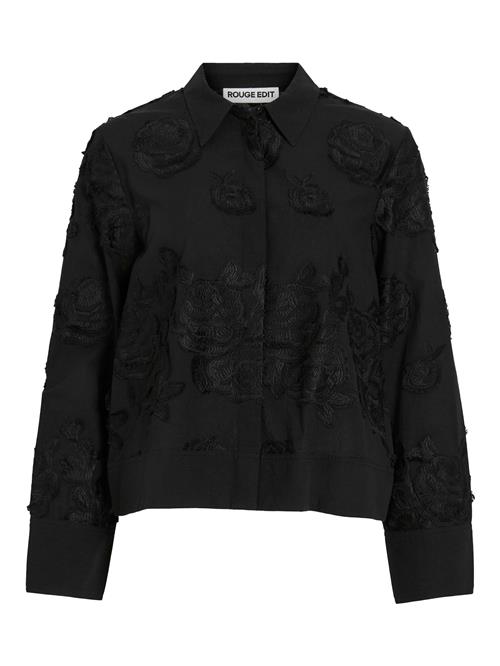 ROUGE EDIT Bluse  sort