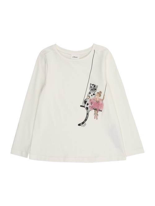 s.Oliver Bluser & t-shirts  creme / grå / gammelrosa / sort