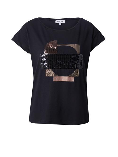 MORE & MORE Shirts  bronze / guld / sort