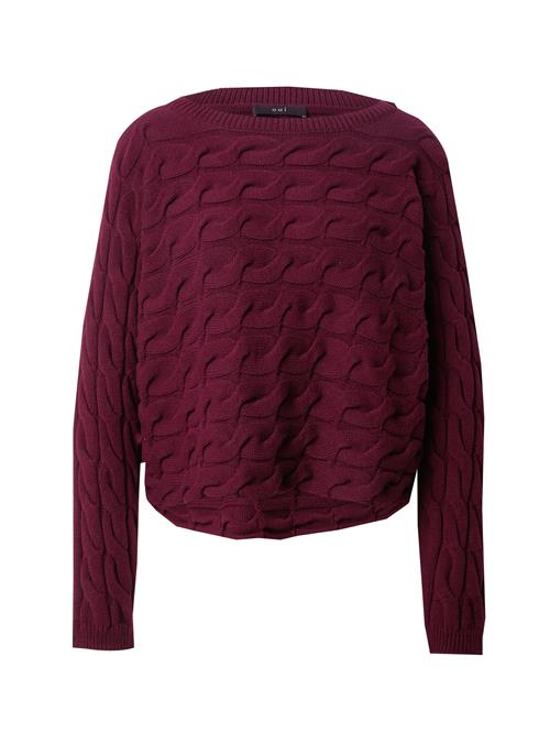 Se OUI Pullover 'SIRAH'  mørkerød ved About You